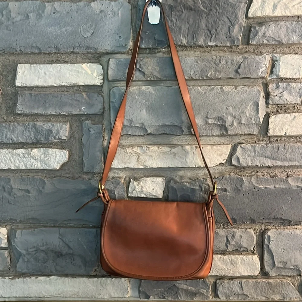 Coach Brown Leather Shoulder Bag - Picture 11 of 11
